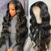 Load image into Gallery viewer, 13x4 13x6 Body Wave Lace Front Wig 30 Inch Brazilian Glueless Pre Plucked Human Wigs - Shop &amp; Buy
