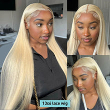 Load image into Gallery viewer, 30 Inch Blonde Lace Frontal Wigs 13x4 13x6 Hd Transparent Lace Front Human Hair Wig - Shop &amp; Buy

