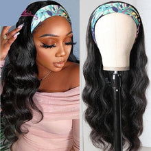 Load image into Gallery viewer, Beauty Forever Glueless Headband Wigs Brazilian Body Wave Human Hair Wigs With Headband Scarf Remy Hair Wigs No Glue No Sew In - Shop &amp; Buy
