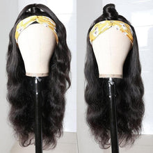 Load image into Gallery viewer, Beauty Forever Glueless Headband Wigs Brazilian Body Wave Human Hair Wigs With Headband Scarf Remy Hair Wigs No Glue No Sew In - Shop &amp; Buy
