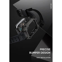 Load image into Gallery viewer, For Apple Watch 8/7/6/5/4/SE Case (45/44mm) UB Pro XT Metal Rugged Watch Case with Flexible Strap Bands - Shop &amp; Buy
