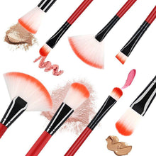 Load image into Gallery viewer, Kaizm Makeup Tools 22 Pcs Hair Makeup Brushes Sets With Bags Synthetic Highlighter Blush Eyebrow Comb Brush - Shop &amp; Buy
