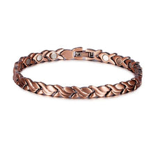 Load image into Gallery viewer, Magnetic Pure Copper Bracelets for Women Vintage Chain Health Energy Magnetic Bracelets &amp; Bangles for Arthritis Women Jewelry - Shop &amp; Buy
