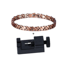 Load image into Gallery viewer, Magnetic Pure Copper Bracelets for Women Vintage Chain Health Energy Magnetic Bracelets &amp; Bangles for Arthritis Women Jewelry - Shop &amp; Buy
