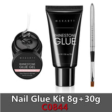 Load image into Gallery viewer, Makartt Nail Rhinestone Glue Gel for Nails, 30g Super Strong Adhesive Gel for Nail Gem, Jewels ,Glitter,Crystals Beads Diamonds - Shop &amp; Buy
