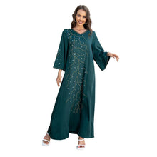 Load image into Gallery viewer, Perl Middle East Muslim Hot Diamond Loose Version Robe Dress - Shop &amp; Buy
