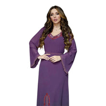 Load image into Gallery viewer, Perl Muslim Dress with Chiffon and Diamond Abayas for Women - Shop &amp; Buy
