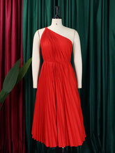 Load image into Gallery viewer, Perl Single Sleeve Sweet Elegant Midi Dress for Women Fancy Party Birthday Wear - Shop &amp; Buy
