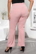 Load image into Gallery viewer, Plus Size Seamed Detail Plain Pants - Shop &amp; Buy

