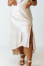 Load image into Gallery viewer, Plus Size Slit Ruffled Skirt - Shop &amp; Buy
