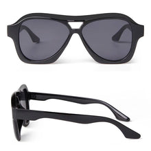 Load image into Gallery viewer, Trendy Double Bridge Tortoise Shell Frame Pilot Sunglasses Women Brand Big Square Shades Sun Glassses - Shop &amp; Buy
