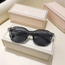Load image into Gallery viewer, Trendy Square Rectangle Sunglasses Retro Women Brand Design Gradient Blue Lens Tortoise Frame Men Shades Sun Glasses - Shop &amp; Buy
