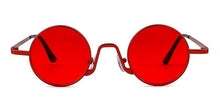 Load image into Gallery viewer, Vintage Punk 90s Red Small Round Sunglasses Men Women Brand Designer Retro Little Circle Frame Sun Glasses Shades - Shop &amp; Buy
