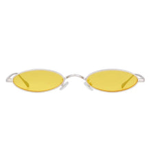 Load image into Gallery viewer, Vintage Red Small Oval Sunglasses 90S Men Women Brand Designer Pink Yellow Round Sun Glasses Retro Shades Eyewear - Shop &amp; Buy

