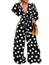 Load image into Gallery viewer, Wmstar Jumpsuit Women Plus Size 5XL One Piece Outfit Clothing Printed Sexy Long Sleeve Casual Bodysuit - Shop &amp; Buy
