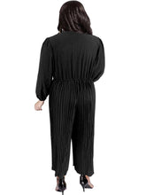 Load image into Gallery viewer, Wmstar Plus Size Jumpsuit Women Clothes Solid Elastic Waist Wide Leg Romper One Piece Outfits New Summer - Shop &amp; Buy
