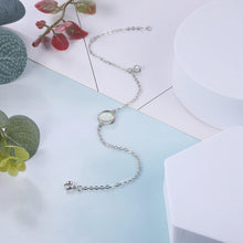 Load image into Gallery viewer, Women Round Opal Bracelet on Hand Trendy Chain Bracelets Charm Korean Style Minimalist Fashion Jewelry Gift for Friends Women - Shop &amp; Buy
