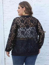 Load image into Gallery viewer, Plus Size Lace Open Front Cardigan - Shop &amp; Buy
