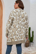 Load image into Gallery viewer, Plus Size Printed Long Sleeve Cardigan - Shop &amp; Buy
