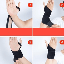Load image into Gallery viewer, 1 Pair New Wrist Supports Magnetic Therapy Health Care Sports Protection Braces Belt Relief Wrist Brace Tourmaline Self-Heating - Shop &amp; Buy
