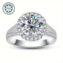 Load image into Gallery viewer, 1 piece of 925 sterling silver, 3 carats of high-quality, gorgeous and luxurious moissanite - Shop &amp; Buy
