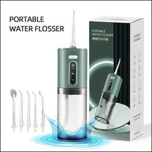 Load image into Gallery viewer, 1 Set Electric Water Flossers For Teeth, Whitening Dental Oral Irrigator With Jet Tips Nozzles - Shop &amp; Buy
