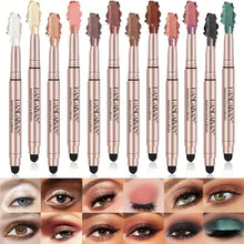 Load image into Gallery viewer, 12-Piece Vibrant Highlighter &amp; Eyeshadow Pen Set - Creamy, Waterproof, Long-Lasting Sticks with Matte &amp; Shimmer Finishes - Shop &amp; Buy

