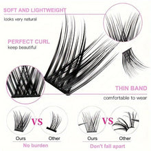 Load image into Gallery viewer, 120 Cluster Luxurious C-Curl False Eyelashes - Ultra-Dense &amp; Natural Volume - Shop &amp; Buy
