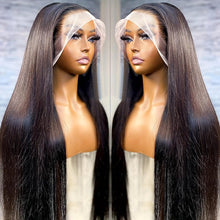 Load image into Gallery viewer, 13x6 HD Transparent Lace Front Human Hair Wig - 180% Density, Pre-Plucked - Shop &amp; Buy
