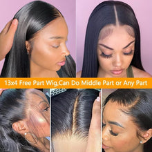 Load image into Gallery viewer, 13x6 HD Transparent Lace Frontal Wigs 13x4 Straight Lace Front Human Hair Wigs Brazilian Hair PrePlucked 4x4 Lace Closure Wig - Shop &amp; Buy
