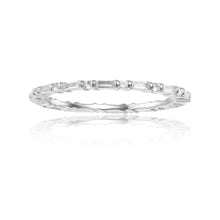 Load image into Gallery viewer, 14K 10K 18K Gold 925 Silver Eternity Wedding Band Baguette Diamond Simulant Promise Bridal Ring - Shop &amp; Buy
