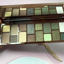 Load image into Gallery viewer, 16-Color Luxurious Eyeshadow Collection - Rich Browns &amp; Lush Greens - Shop &amp; Buy
