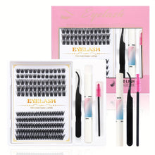 Load image into Gallery viewer, 160-Piece Complete Eyelash Extension Kit – Easy-to-Apply Individual Lashes, Includes Tweezers, Bond, Seal &amp; Glue Remover - Shop &amp; Buy
