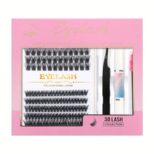 Load image into Gallery viewer, 160-Piece Complete Eyelash Extension Kit – Easy-to-Apply Individual Lashes, Includes Tweezers, Bond, Seal &amp; Glue Remover - Shop &amp; Buy
