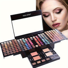 Load image into Gallery viewer, 180-Color Piano Eyeshadow &amp; Makeup Artistry Kit - Luxurious Blush, Contour, Foundation &amp; Liquid Eyeliner Set - Shop &amp; Buy

