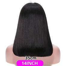 Load image into Gallery viewer, 180% Density Brazilian Hair Bob Wig - Luscious &amp; Realistic 13X4 HD Lace Front - Pre-Plucked with Baby Hair - Shop &amp; Buy
