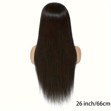 Load image into Gallery viewer, 180% Density Brazilian Human Hair Straight Lace Front Wig - Ultra-Realistic &amp; Pre-Plucked with Lush Baby Hair - Full 13x4 Coverage for Women - Shop &amp; Buy
