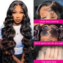 Load image into Gallery viewer, 180% Density Human Hair Body Wave Wigs - Ultra-Realistic 13x6 Lace Front - Pre-Plucked, Glueless Design with Baby Hair - Shop &amp; Buy
