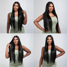 Load image into Gallery viewer, 180% Density Human Hair Lace Frontal Wig - Silky Straight, 13x4 Glueless Design - Pre-Plucked &amp; Pre-Cut for Women - Shop &amp; Buy
