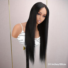 Load image into Gallery viewer, 180% Density Human Hair Lace Frontal Wig - Silky Straight, 13x4 Glueless Design - Pre-Plucked &amp; Pre-Cut for Women - Shop &amp; Buy
