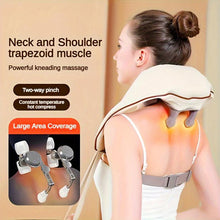 Load image into Gallery viewer, 1pc, 8D Shoulder Neck Massager, 11in Width, 24.4in Length, Human-Hand Simulation - Shop &amp; Buy
