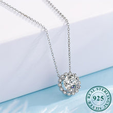 Load image into Gallery viewer, 1pc 925 Sterling Silver Moissanite Pendant Necklace, Elegant And Sexy Style - Shop &amp; Buy
