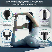 Load image into Gallery viewer, 1pc Fascia Gun, Muscle Relax Electric Massager, Multi-function Fitness Back-thumping Mini-neck Membrane Massage Gun - Shop &amp; Buy
