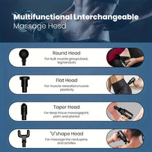 Load image into Gallery viewer, 1pc Massage Gun, Deep Tissue Muscle Handheld Impact Massager, Suitable For Body, Back, And Neck Massage Relaxation - Shop &amp; Buy
