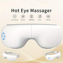 Load image into Gallery viewer, 1PC Portable Thermal Ion Eye Care Device Vibrating Eye Massager, Rechargeable Music Hot Compress Eye Massager - Shop &amp; Buy
