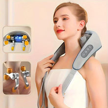 Load image into Gallery viewer, 1pc Shiatsu Electric Shoulder And Neck Massager With Heat, Ultra Wide Hot Compress Area - Shop &amp; Buy
