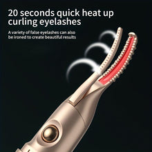 Load image into Gallery viewer, 2-in-1 Electric Eyelash Curler &amp; Eyebrow Trimmer - Heated - Shop &amp; Buy
