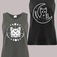 Load image into Gallery viewer, 2-Pack Stylish Plus Size Cat Print Tank Tops - Lightweight, Sleeveless Casual Wear for Summer &amp; Spring - Shop &amp; Buy
