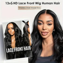 Load image into Gallery viewer, 200 Density 13X6 Glueless Wigs Human Hair Pre Plucked Pre Cut Bye Bye Knots 13x6 HD Lace Frontal Wigs - Shop &amp; Buy
