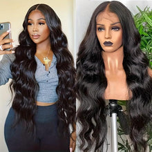 Load image into Gallery viewer, 200% Density 13x6 Transparent Lace Front Human Hair Wigs For Women 18-34Inch Brazilian Remy Body Wave Glueless Wig Lace Closure Wig - Shop &amp; Buy
